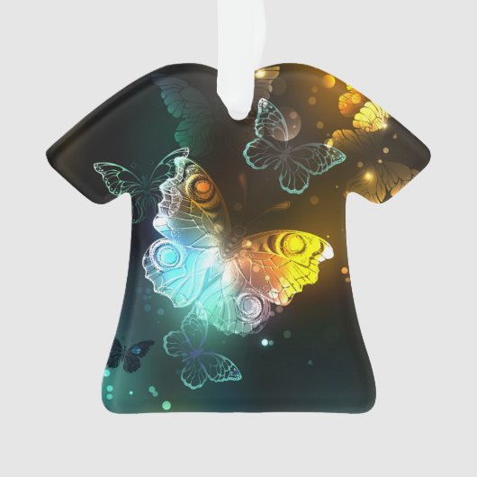 Lichtvlinder en nachtvlinder ornament (voorkant)