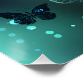 Lichtvlinder en nachtvlinder perfect poster (Hoek)