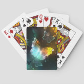 Lichtvlinder en nachtvlinder pokerkaarten (Achterkant)