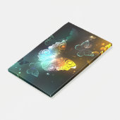 Lichtvlinder en nachtvlinder post-it® notes (Schuin)