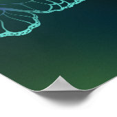 Lichtvlinder en nachtvlinder poster (Hoek)