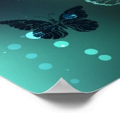 Lichtvlinder en nachtvlinder poster (Hoek)