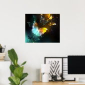 Lichtvlinder en nachtvlinder poster (Thuiskantoor)