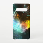 Lichtvlinder en nachtvlinder samsung galaxy hoesje (Achterkant)
