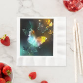 Lichtvlinder en nachtvlinder servet (Insitu)