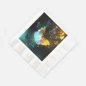 Lichtvlinder en nachtvlinder servet (Hoek)