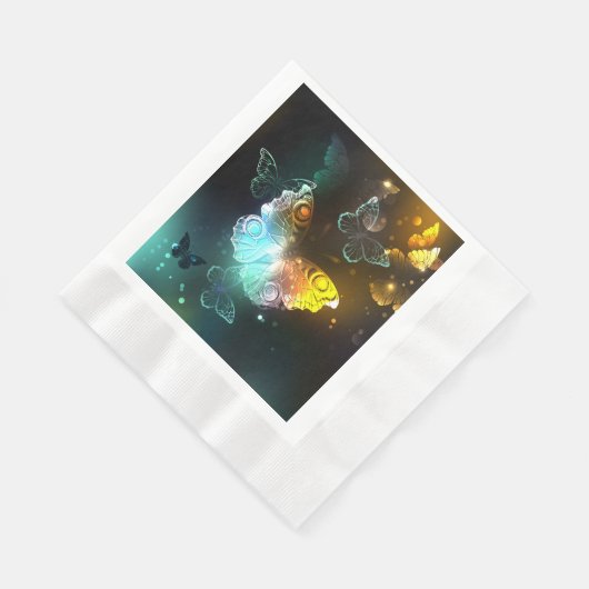 Lichtvlinder en nachtvlinder servet (Hoek)