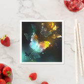 Lichtvlinder en nachtvlinder servet (Insitu)