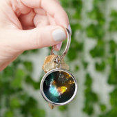 Lichtvlinder en nachtvlinder sleutelhanger (Hand)