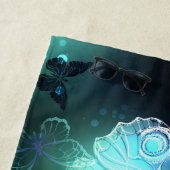 Lichtvlinder en nachtvlinder strandlaken (In situ)