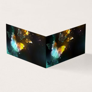 Lichtvlinder en nachtvlinder visitekaartje