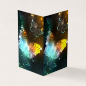 Lichtvlinder en nachtvlinder visitekaartje (Buitenkant)