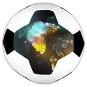 Lichtvlinder en nachtvlinder voetbal (Gedraaid)