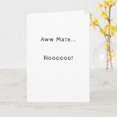 Lichtvoetige, grappige sympathiekaart kaart (Gele Bloem)