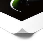 LICHTVOGELS IN GROEN POSTER (Hoek)