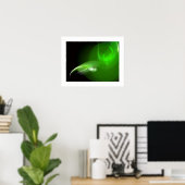 LICHTVOGELS IN GROEN POSTER (Thuiskantoor)