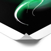 LICHTVOGELS IN GROEN POSTER (Hoek)