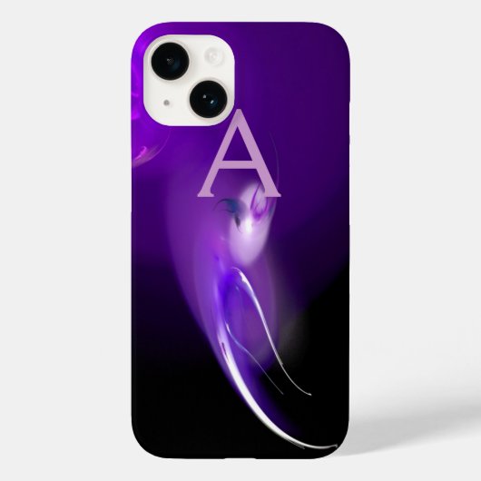 LICHTVOGELS IN PAARSE MONOGRAM Case-Mate iPhone CASE (Achterkant)