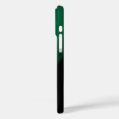 LICHTVOGELS / ZWARTE EN GROENE ABSTRACTE MONOGRAM Case-Mate iPhone CASE (Achterkant / Links)