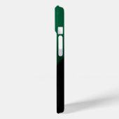 LICHTVOGELS / ZWARTE EN GROENE ABSTRACTE MONOGRAM Case-Mate iPhone CASE (Achterkant / Links)