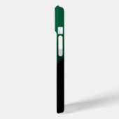 LICHTVOGELS / ZWARTE EN GROENE ABSTRACTE MONOGRAM Case-Mate iPhone CASE (Achterkant / Links)
