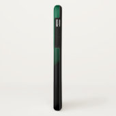 LICHTVOGELS / ZWARTE EN GROENE ABSTRACTE MONOGRAM Case-Mate iPhone CASE (Achterkant/links)