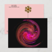 LICHTVORTEX BRIEFKAART (Voorkant / Achterkant)