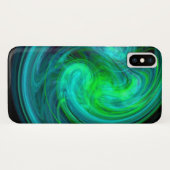 LICHTVORTEX, levendig blauw Case-Mate iPhone Case (Achterkant (horizontaal))
