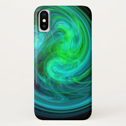 LICHTVORTEX, levendig blauw Case-Mate iPhone Case (Achterkant)