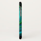 LICHTVORTEX, levendig blauw Case-Mate iPhone Case (Achterkant/links)