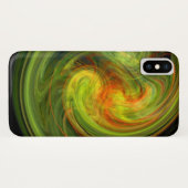 LICHTVORTEX, levendig geel Case-Mate iPhone Case (Achterkant (horizontaal))