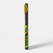 LICHTVORTEX, levendig geel iPhone Hoesje (Linkerkant)