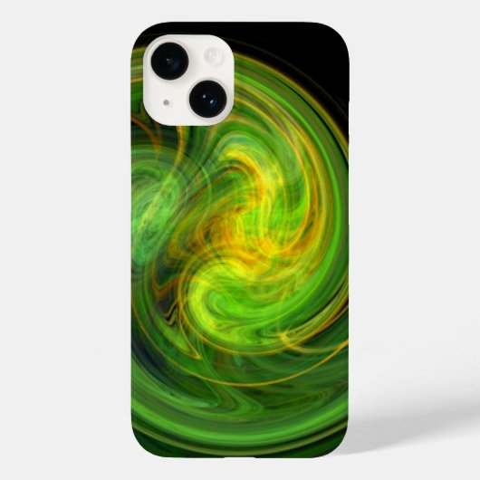 LICHTVORTEX, levendig groen Case-Mate iPhone Case (Achterkant)