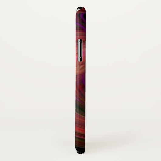 LICHTVORTEX, levendig rood Case-Mate iPhone Case (Achterkant / rechts)