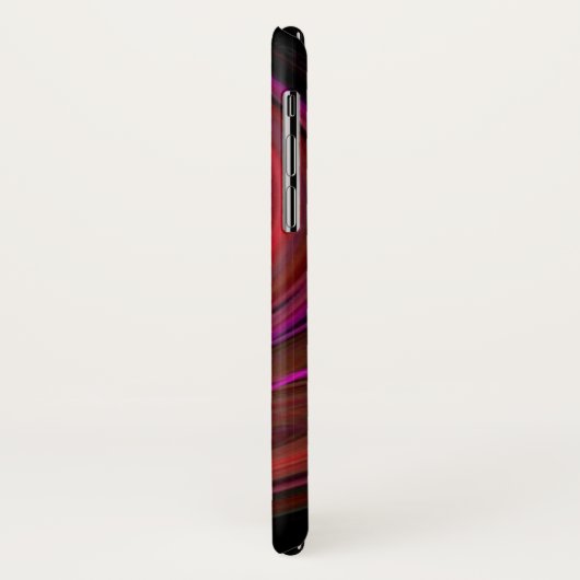 LICHTVORTEX, levendig rood Case-Mate iPhone Case (Achterkant/links)