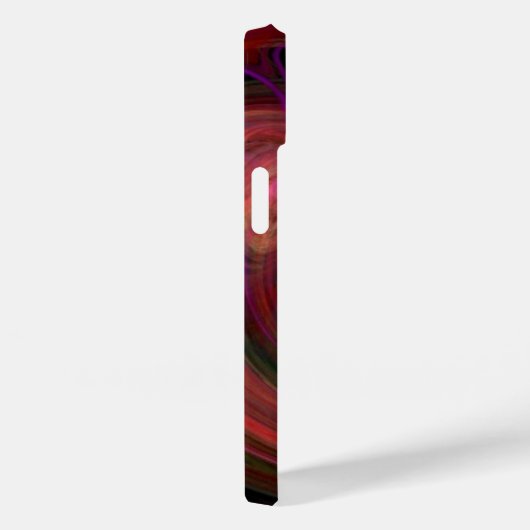 LICHTVORTEX, levendig rood Case-Mate iPhone Case (Achterkant / Rechts)