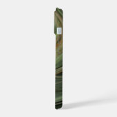 LICHTVORTEX, levendig wit grijs geel iPhone 15 Hoesje (Linkerkant)