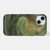 LICHTVORTEX, levendig wit grijs geel iPhone 15 Hoesje (Achterkant horizontaal)