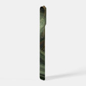LICHTVORTEX, levendig wit grijs geel iPhone 15 Hoesje (Rechterkant)