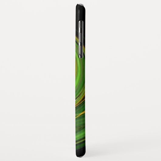 LICHTVORTEX, levendige, gele Abstracte Zwervels Case-Mate iPhone Case (Achterkant/links)