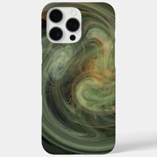 LICHTVORTEX / Oranje grijs Abstract Case-Mate iPhone Case (Achterkant)