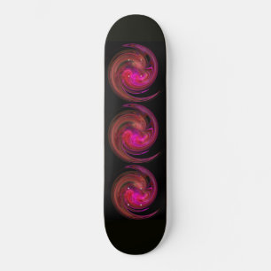 LICHTVORTEX, zwart rood paars roze bruin Persoonlijk Skateboard