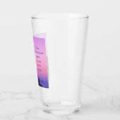 Lichtvuurtoren Roze Sky Glas (Links)
