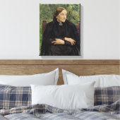 Lichtwark's moeder, 1908 canvas afdruk (Insitu (Slaapkamer))