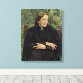 Lichtwark's moeder, 1908 canvas afdruk (Insitu (Houten vloer))