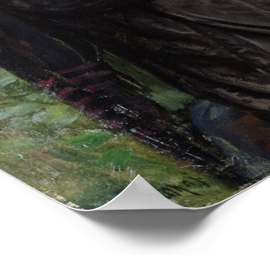 Lichtwark's moeder, 1908 poster (Hoek)