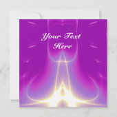 LICHTWAVES, Roze, Fuchsia, Paars, wit Kaart (Achterkant)