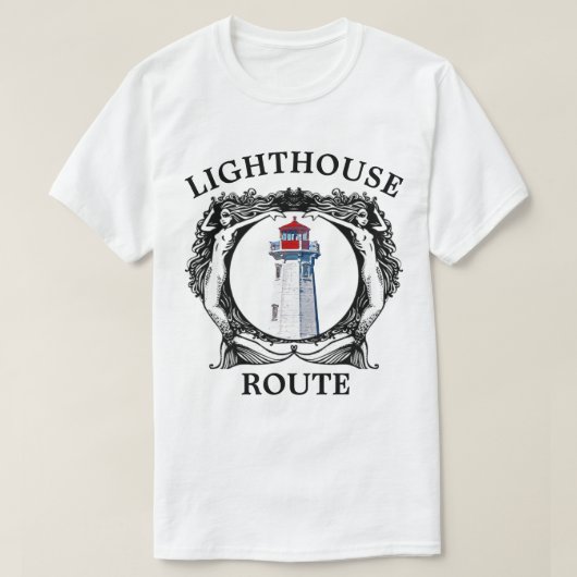 Lichtweg Peggy's Cove Nova Scotia Shirt (Design voorkant)