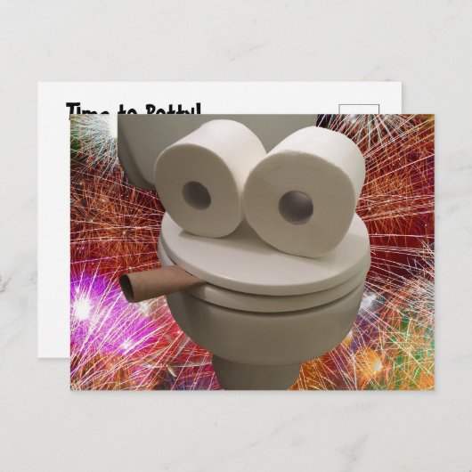 Lichtzijde glimlachen briefkaart (Voorkant / Achterkant)