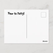 Lichtzijde glimlachen briefkaart (Achterkant)